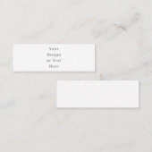 Customizable Your Design or Text Here Personalized Contactkaartje (Voorkant / Achterkant)