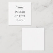 Customizable Your Design or Text Here Personalized Contactkaartje (Voorkant / Achterkant)