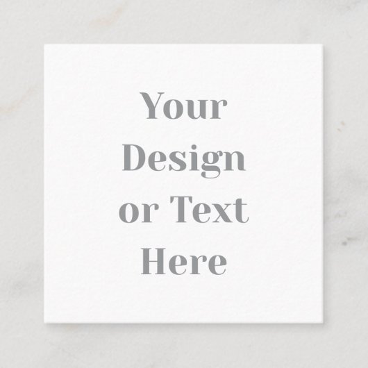 Customizable Your Design or Text Here Personalized Contactkaartje (Voorkant)
