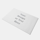 Customizable Your Design or Text Here Personalized Deurmat (Schuin)