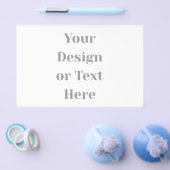 Customizable Your Design or Text Here Personalized Flyer (Enkel)
