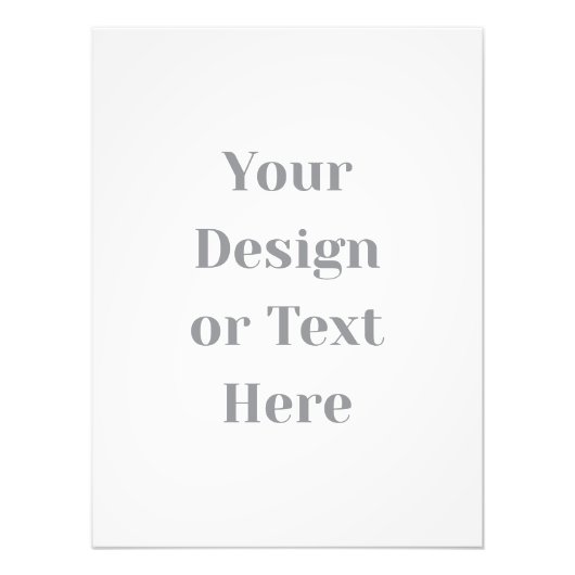 Customizable Your Design or Text Here Personalized Foto Afdruk (Voorkant)