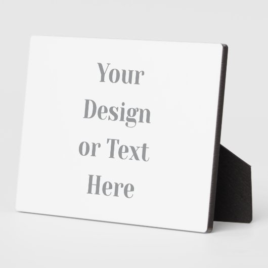 Customizable Your Design or Text Here Personalized Fotoplaat (Zijkant)