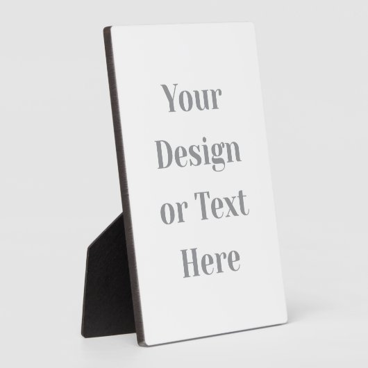 Customizable Your Design or Text Here Personalized Fotoplaat (Zijkant)