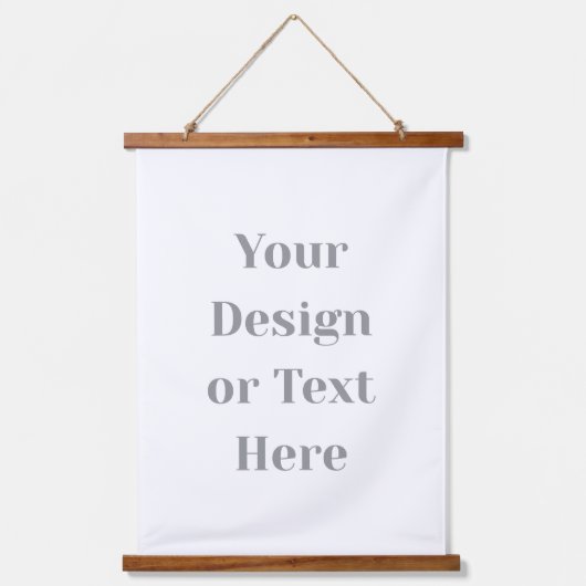 Customizable Your Design or Text Here Personalized Hangend Wandkleed (Voorkant)