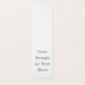 Customizable Your Design or Text Here Personalized Kaart (Buitenkant ongevouwen)