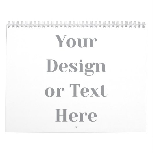 Customizable Your Design or Text Here Personalized Kalender (Hoes)