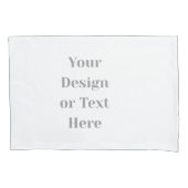 Customizable Your Design or Text Here Personalized Kussensloop (Voorkant)