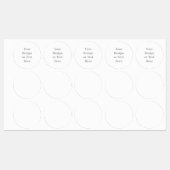 Customizable Your Design or Text Here Personalized Labels (Vel)