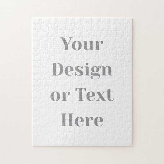 Customizable Your Design or Text Here Personalized Legpuzzel (Verticaal)