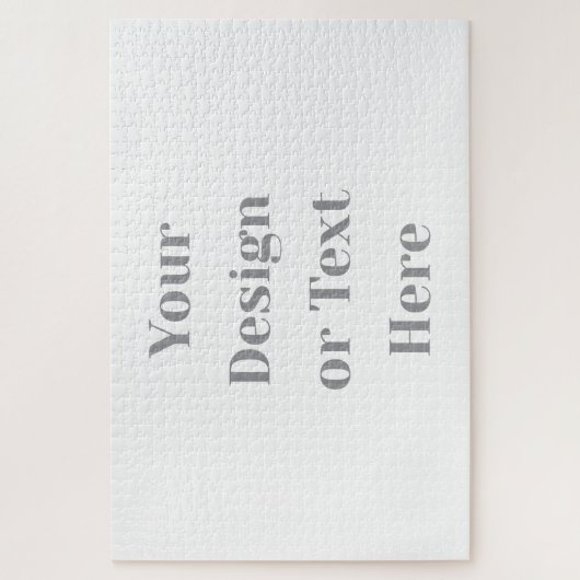 Customizable Your Design or Text Here Personalized Legpuzzel (Verticaal)