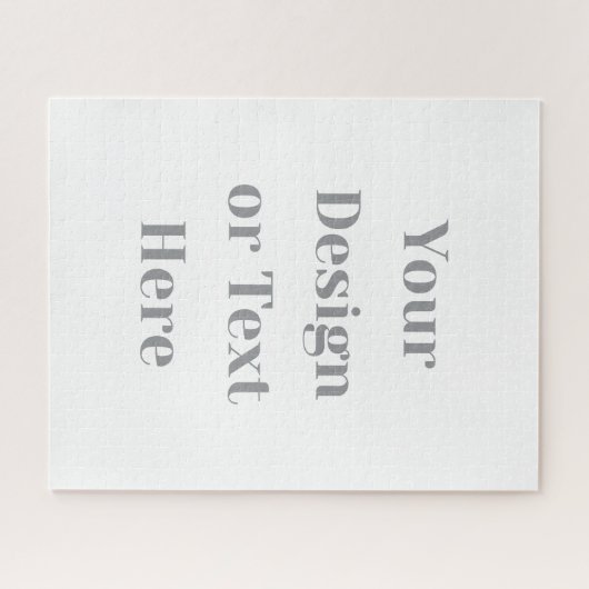 Customizable Your Design or Text Here Personalized Legpuzzel (Horizontaal)