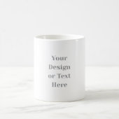 Customizable Your Design or Text Here Personalized Magische Mok (Center)