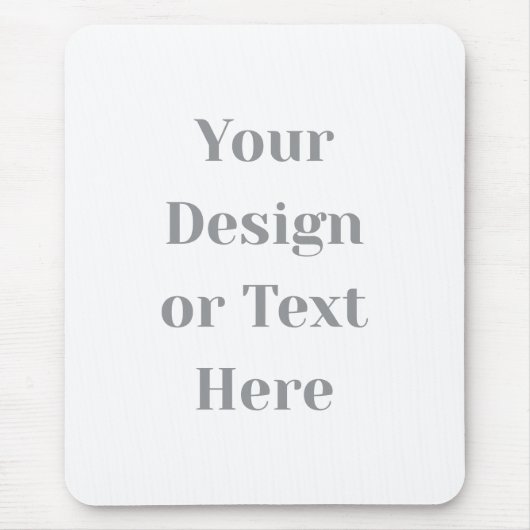 Customizable Your Design or Text Here Personalized Muismat (Voorkant)