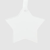 Customizable Your Design or Text Here Personalized Ornament (achterkant)