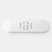 Customizable Your Design or Text Here Personalized Persoonlijk Skateboard (Horizontaal)