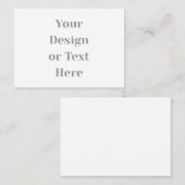 Customizable Your Design or Text Here Personalized Plaatskaartje (Voorkant / Achterkant)