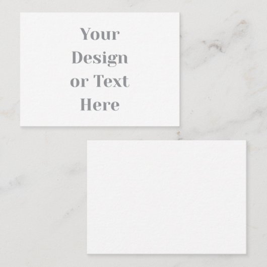 Customizable Your Design or Text Here Personalized Plaatskaartje (Voorkant / Achterkant)