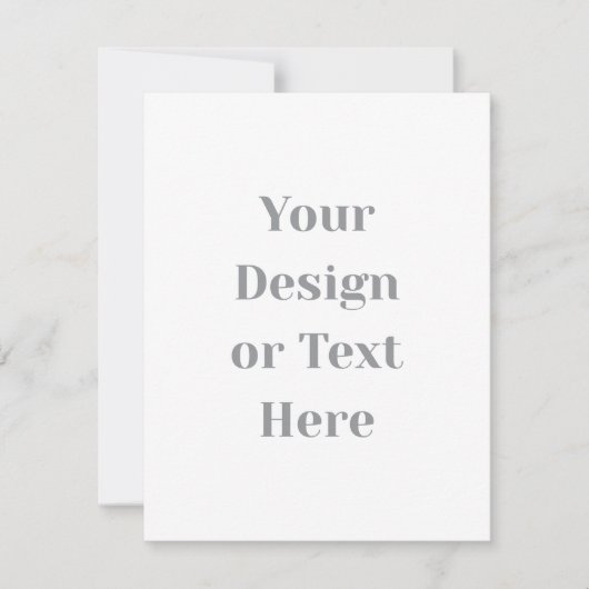 Customizable Your Design or Text Here Personalized RSVP Kaartje (Voorkant)