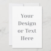 Customizable Your Design or Text Here Personalized Save The Date (Voorkant)
