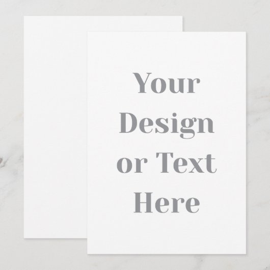 Customizable Your Design or Text Here Personalized Save The Date (Voorkant / Achterkant)