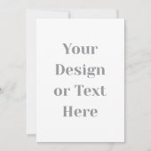 Customizable Your Design or Text Here Personalized Save The Date (Voorkant)