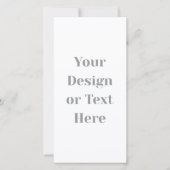 Customizable Your Design or Text Here Personalized Save The Date (Voorkant)