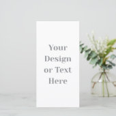 Customizable Your Design or Text Here Personalized Save The Date (Staand voorkant)
