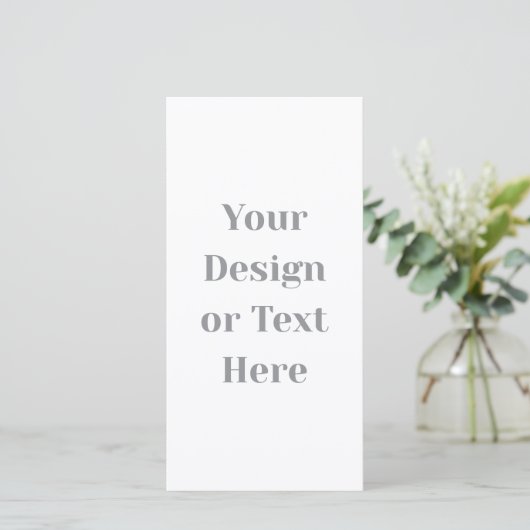 Customizable Your Design or Text Here Personalized Save The Date (Staand voorkant)