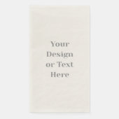 Customizable Your Design or Text Here Personalized Servet (Voorkant)