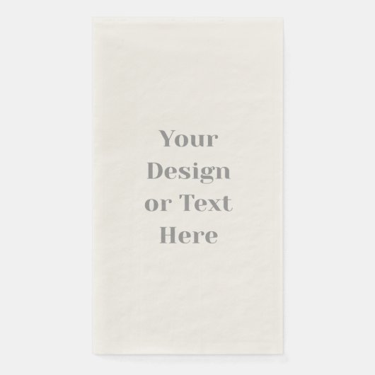 Customizable Your Design or Text Here Personalized Servet (Voorkant)