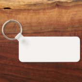 Customizable Your Design or Text Here Personalized Sleutelhanger (Achterkant)