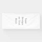 Customizable Your Design or Text Here Personalized Spandoek (Horizontaal)