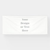 Customizable Your Design or Text Here Personalized Spandoek (Horizontaal)