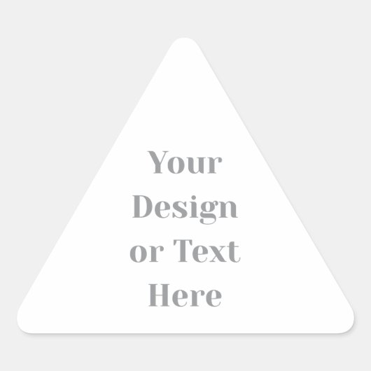Customizable Your Design or Text Here Personalized Sticker (Voorkant)
