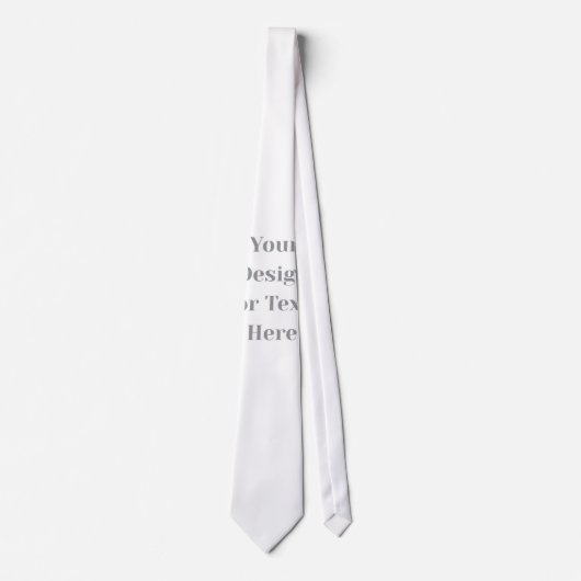 Customizable Your Design or Text Here Personalized Stropdas (Voorkant)