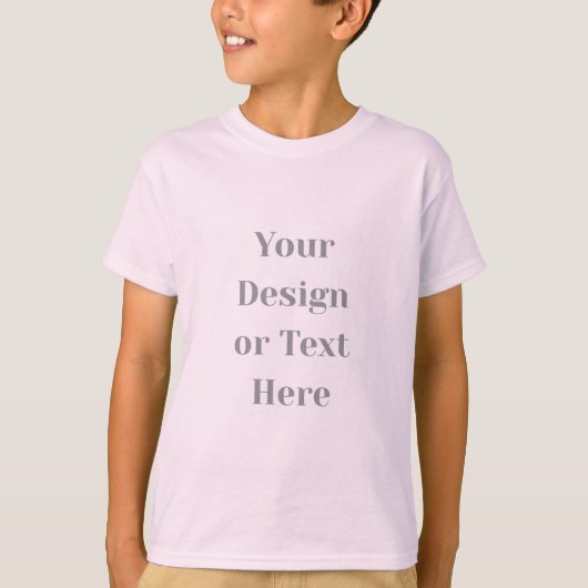 Customizable Your Design or Text Here Personalized T-shirt (Voorkant)