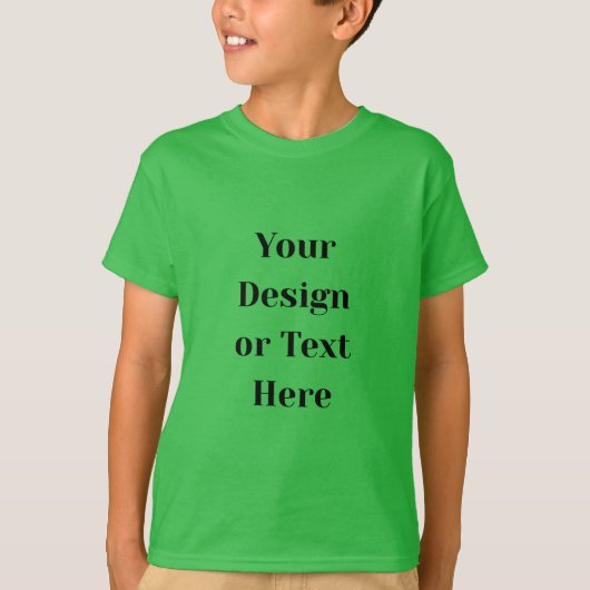 Customizable Your Design or Text Here Personalized T-shirt (Voorkant)