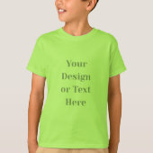 Customizable Your Design or Text Here Personalized T-shirt (Voorkant)