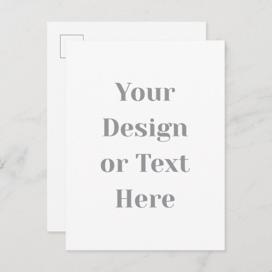 Customizable Your Design or Text Here Personalized Uitnodiging Briefkaart (Voorkant / Achterkant)