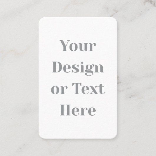 Customizable Your Design or Text Here Personalized Visitekaartje (Voorkant)