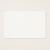 Customizable Your Design or Text Here Personalized Visitekaartje (Achterkant)