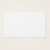 Customizable Your Design or Text Here Personalized Visitekaartje (Achterkant)