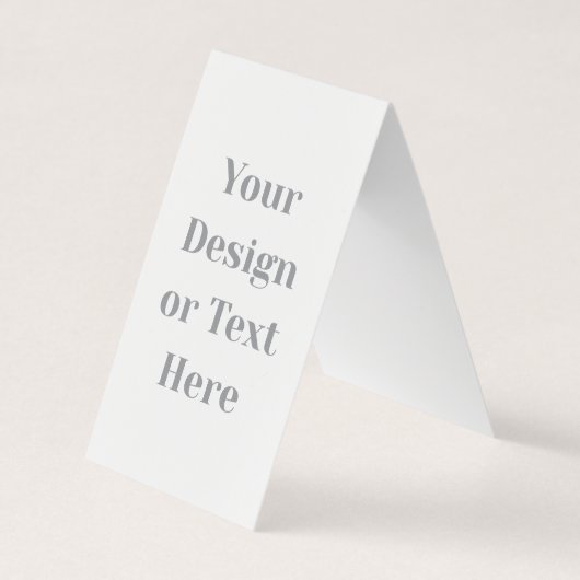Customizable Your Design or Text Here Personalized Visitekaartje (Voorkant)