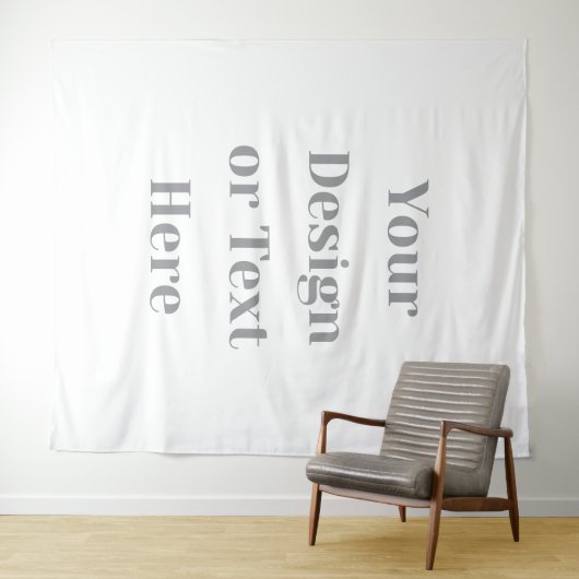 Customizable Your Design or Text Here Personalized Wandkleed (In Situ (horizontaal))