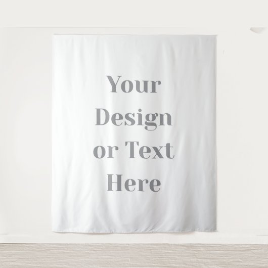 Customizable Your Design or Text Here Personalized Wandkleed (Voorkant)