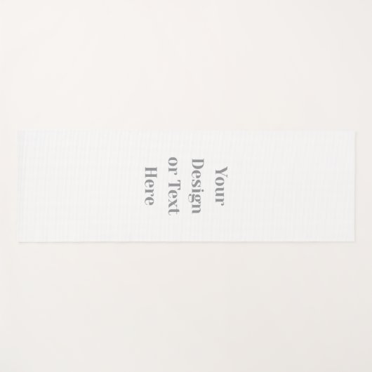 Customizable Your Design or Text Here Personalized Yogamat (Voorkant (horizontaal))