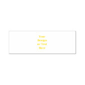 Customizable Your Design or Text Here Personalized Zelfinktende Stempel (Design)