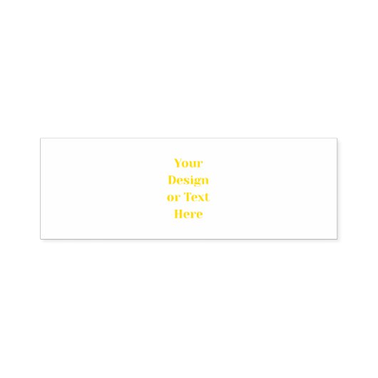 Customizable Your Design or Text Here Personalized Zelfinktende Stempel (Design)