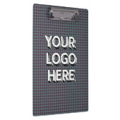 Customizable Your Logo Here Clipboard Personalized Klembord (Rechts)